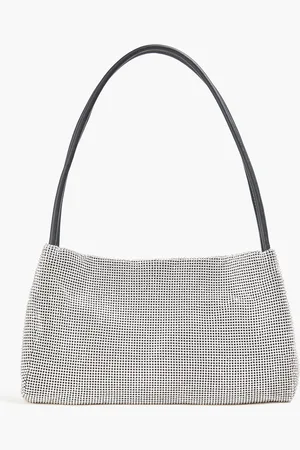 Staud Penny crystal-embellished shoulder bag - - OneSize