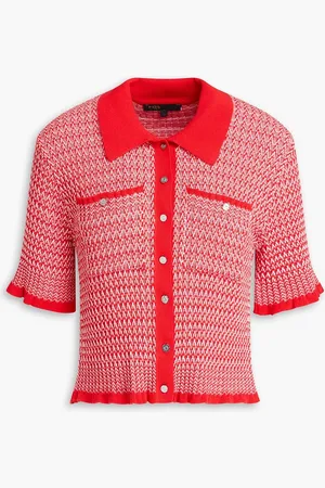 Maje Ribbed-knit cardigan - - 0