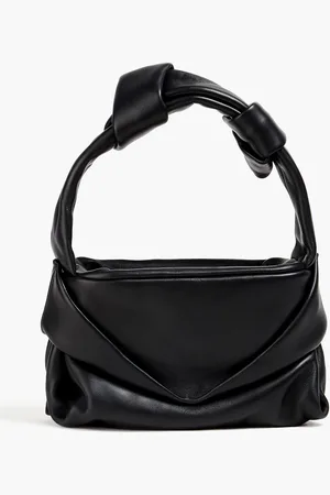 Staud Kiss gathered leather shoulder bag - - OneSize