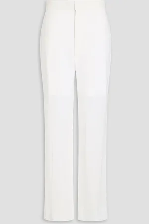 Victoria Beckham Crepe straight-leg pants - - UK 8