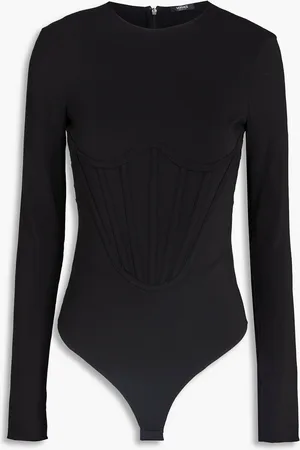 VERSACE Crepe de chine bodysuit - - IT 40