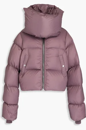 Rick Owens Quilted shell down jacket - Purple - IT 38