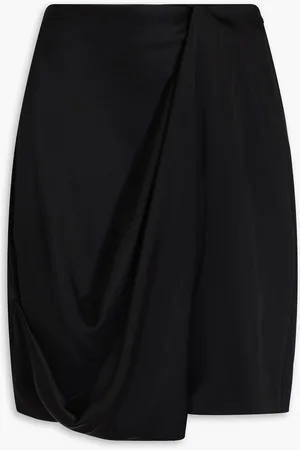 J.W.Anderson Draped satin mini skirt - - UK 6