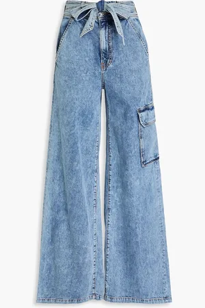 VERONICA BEARD Belisa high-rise cargo jeans - Blue - 24
