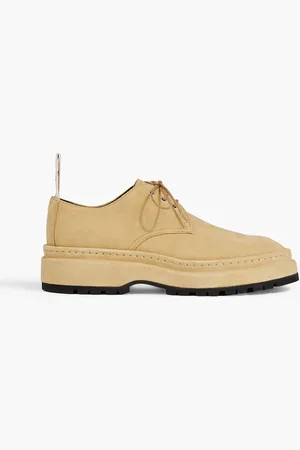 Jacquemus Pavane suede brogues - Yellow - EU 42
