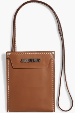 Jacquemus Le Porte Poche Meunier leather wallet - Brown - OneSize