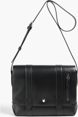 Montblanc Leather messenger bag - - OneSize