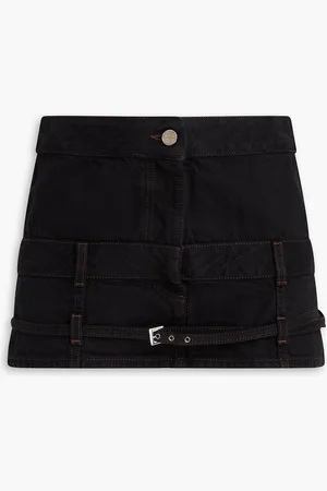 Jacquemus De Nîmes Criollo belted denim mini skirt - - 26