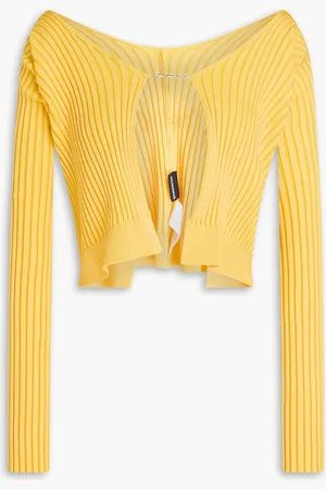 Jacquemus Pralu ribbed-knit cardigan - - FR 38