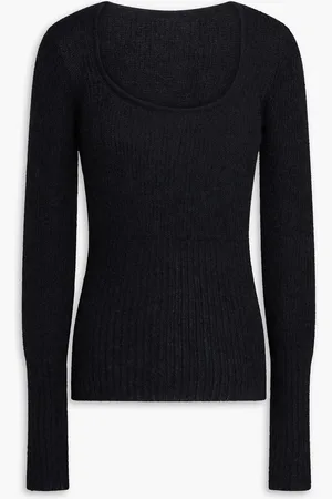 Jacquemus Dao brushed ribbed-knit sweater - - FR 42