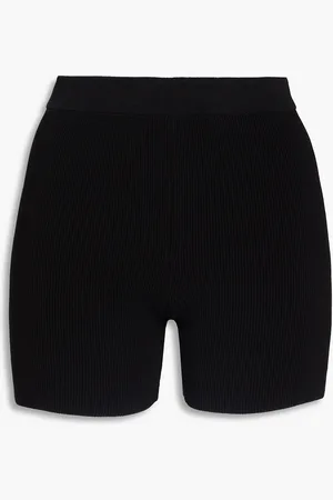 Jacquemus Arancia ribbed-knit shorts - - FR 40