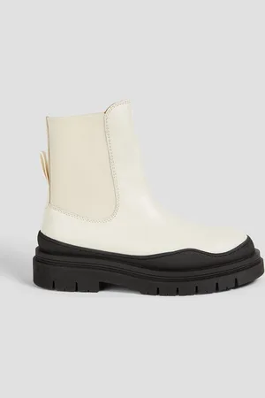 See by Chloé Alli leather Chelsea boots - White - EU 40