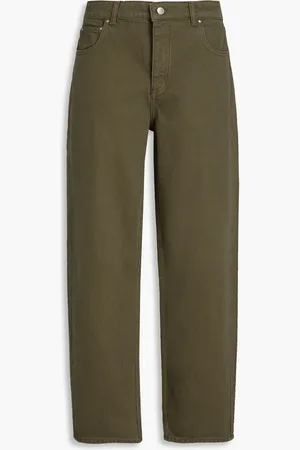 Claudie Pierlot High-rise tapered jeans - Green - FR 40