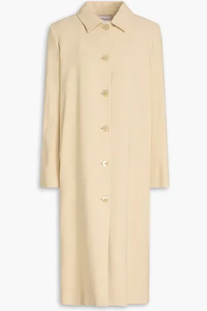 Claudie Pierlot Gardenia crepe coat - Neutral - FR 38