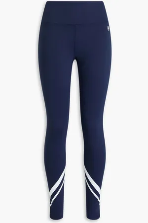 Tory Burch Printed stretch leggings - Blue - XS