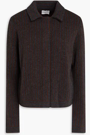 Claudie Pierlot Striped knitted cardigan - Gray - L