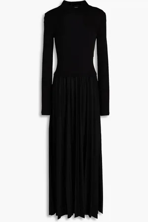 Claudie Pierlot Pleated jersey midi dress - - S