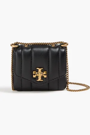 Tory Burch Kira quilted leather cross-body bag - - OneSize
