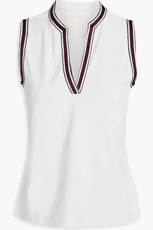 Tory Burch Piqué top - Brown - XS