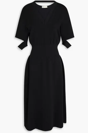 Tory Burch Cutout knitted midi dress - - M
