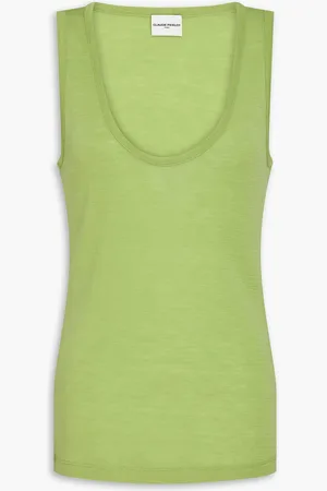 Claudie Pierlot Wool tank - Green - L