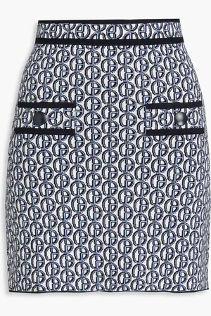 Claudie Pierlot Jacquard-knit mini skirt - - 2