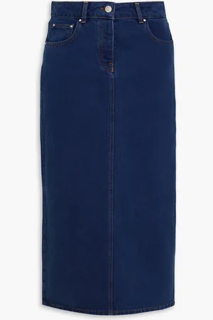 Claudie Pierlot Denim midi skirt - Blue - FR 40