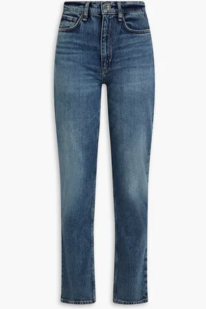 RAG&BONE Wren high-rise slim-leg jeans - Blue - 28