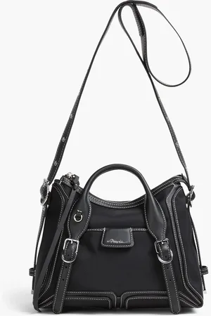 3.1 Phillip Lim Leather-trimmed shell shoulder bag - - OneSize