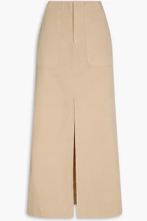 RAG&BONE Leyton cotton maxi skirt - Neutral - US 0