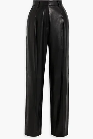 IRO Eveli leather straight-leg pants - - FR 38