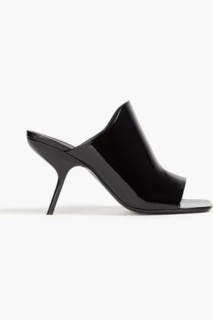 Salvatore Ferragamo Era 85 patent-leather mules - - US 8.5