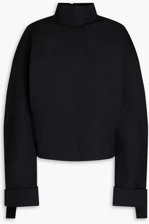 Victoria Beckham Jersey turtleneck top - - UK 12