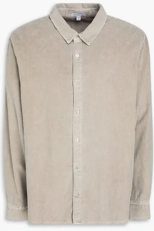 James Perse Cotton-corduroy shirt - Neutral - 4