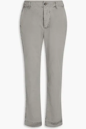 James Perse Cotton-canvas chinos - - 34
