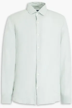 Frescobol Carioca Antonio linen shirt - Green - S