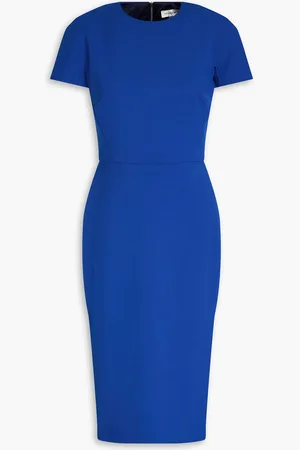 Victoria Beckham Crepe dress - Blue - UK 14