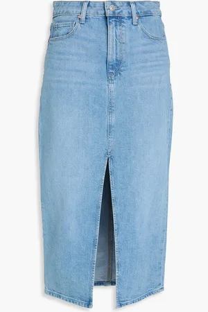 Paige Denim midi skirt - Blue - 32