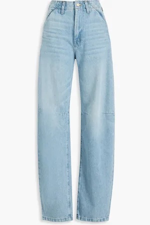 Mother The Kegger faded boyfriend jeans - Blue - 23