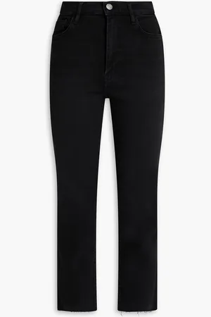 Frame Le High Straight cropped high-rise straight-leg jeans - - 23