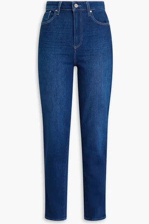 Paige Gemma high-rise straight-leg jeans - Blue - 29