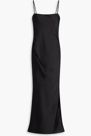 IRO Draped crepe midi dress - - FR 34