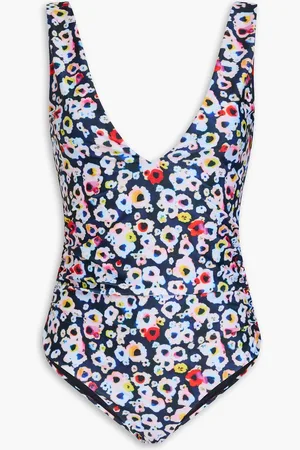 STINE GOYA Aster floral-print swimsuit - - XS