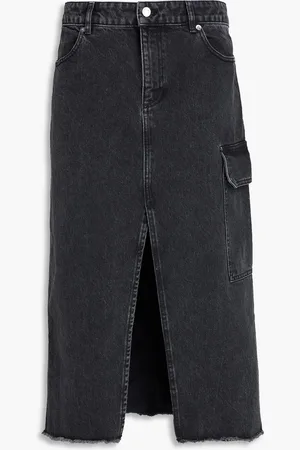 STINE GOYA Peter denim midi skirt - - M