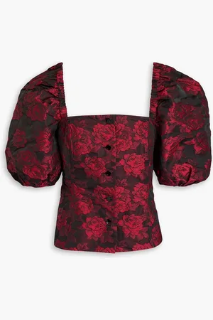 Ganni Brocade top - - DE 36