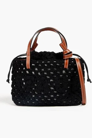 Staud Ria crocheted cotton tote - - OneSize
