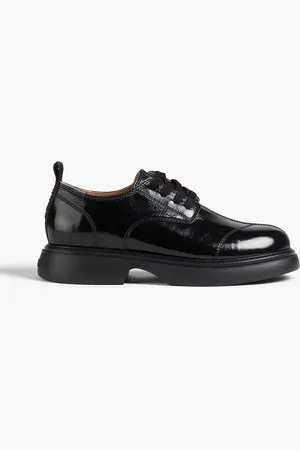 Ganni Glossed brogues - - EU 37