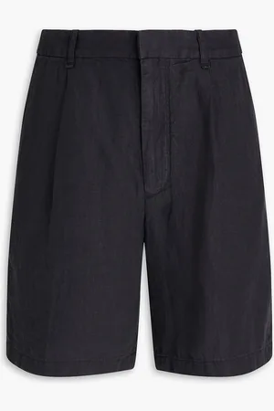 RAG&BONE Elliot pleated linen shorts - - 29
