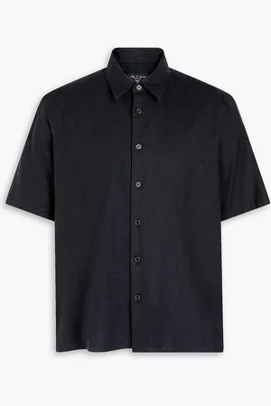 RAG&BONE Dalton hemp and cotton-blend shirt - - M