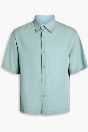 Sandro Crepon shirt - Blue - M
